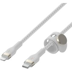 Kabel USB Belkin USB-C - Lightning 3 m Biały (CAA011BT3MWH)