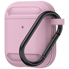 Techsuit Case for AirPods 1 / AirPods 2 - Techsuit Carbon Silicone - Pink 5949419252103 έως 12 άτοκες Δόσεις