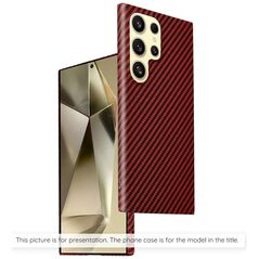 Techsuit Case for Xiaomi 14T Pro - Techsuit Carbonite FiberShell - Red 5949419252455 έως 12 άτοκες Δόσεις