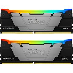 Pamięć Kingston Fury Renegade RGB, DDR4, 16 GB, 4600MHz, CL19 (KF446C19RB2AK2/16)