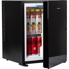 Lodówka MPM Chłodziarka (minibar) czarna szklany front MPM-30-MBS-06L