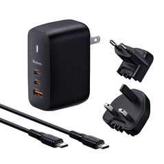 Mcdodo Mcdodo CH-8442 wall charger UK/US/EU 2x USB-C + USB-A, cable 2m 062819  CH-8442 έως και 12 άτοκες δόσεις 6921002616218