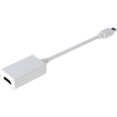 Adapter AV Digitus DisplayPort Mini - HDMI biały (AK-340404-001-W)