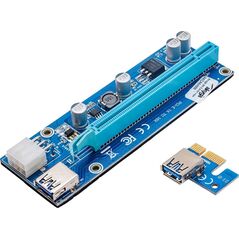 Akyga Riser PCI-E 1x - 16x USB 3.0 (AK-CA-64)