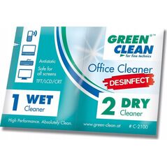 Green Clean Ściereczki Office Cleaner Desinfect 10 kpl.