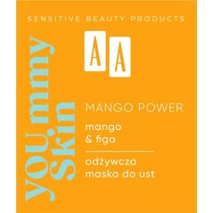 Alkotest AA_You.mmy Skin odżywcza maska do ust Mango Power 10g