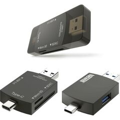 HUB USB Newell NEWELL Hub OTG 3w1 SD microSD