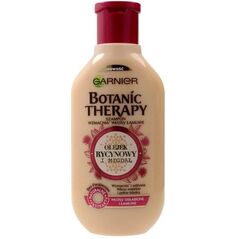 Garnier Botanic Therapy Olejek Rycynowy i Migdał Szampon do włosów osłabionych i łamliwych 400ml