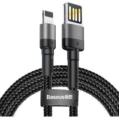 Kabel USB Baseus USB-A - Lightning 2 m Czarno-szary (CALKLF-H91)