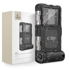 Tech-Protect Waterproof Case waterproof IPX8 for smartphones 4.7-6.7" - black 9589046924552