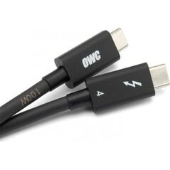 Kabel USB OWC USB-C - USB-C 2 m Czarny (OW-CBLTB4C2.0M)