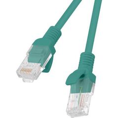 Lanberg Patchcord, Cat6, nieekranowany, 2m, zielony (PCU6-10CC-0200-G)