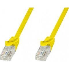 Techly Techly Patch cord Cat5e UTP 1,5m żółty CCA