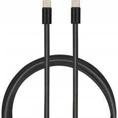 Kabel USB iBOX USB-C - USB-C 1 m Czarny (IKUTCS1B)