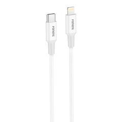 Foneng Cable USB-C to Lightning Foneng X106 PD27W, 1,2m (white) 070090  X106 C-iP έως και 12 άτοκες δόσεις 6970462519898