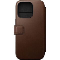 Nomad NOMAD Folio Modern Leather Brown | iPhone 16 Pro