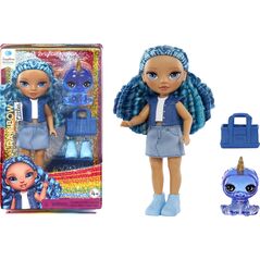 MGA Rainbow High Littles Dolls- Sapphire (Blue)