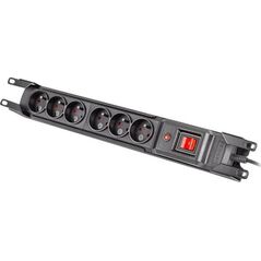 Armac Listwa zasilająca M6 Rack 19" 1,5m 6x 230V (M6/15/R/IEC)