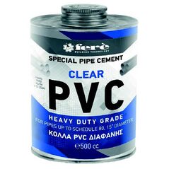 Κόλλα PVC Διάφανη 500ml