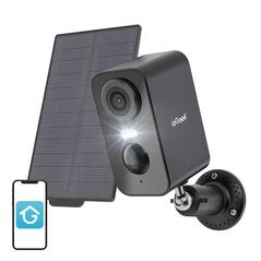 ieGeek Wireless 3MP WiFi Outdoor Camera ieGeek ZS-GX3S black with solar panel [product_code]  ZS-GX3S Black έως και 12 άτοκες δόσεις 5906168438158