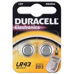 Duracell Bateria Electronics LR43 73mAh 2 szt.