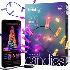 Lampki choinkowe Twinkly Girlanda z Lampkami LED Twinkly TWKC200RGB-G Boże Narodzenie 10 W Wielokolorowy