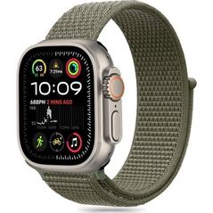 Tech-Protect TECH-PROTECT NYLON APPLE WATCH 6 / 7 / 8 / 9 / 10 / SE / ULTRA 1 / 2 (44 / 45 / 46 / 49 MM) CARGO KHAKI