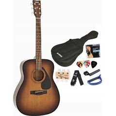 Yamaha Yamaha F310P Tobacco Brown SB - Gitara akustczyna (Zestaw)