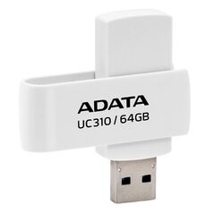 Adata Memory Stick 64GB, USB 3.2 - Adata (UC310-64G-RWH) - White 4711085941978 έως 12 άτοκες Δόσεις