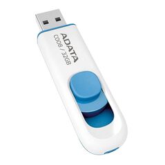 Adata Memory Stick 32GB - Adata (AC008-32G-RWE) - White / Blue 4718050609666 έως 12 άτοκες Δόσεις