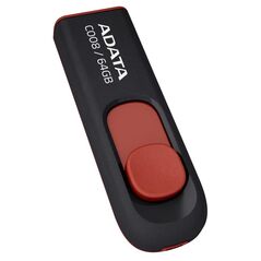 Adata Memory Stick 64GB - Adata (AC008-64G-RKD) - Black / Red 4713435791721 έως 12 άτοκες Δόσεις