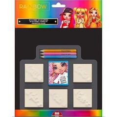 Multiprint MULTIPRNT RAINBOW HIGH PIECZĄTKI BLISTER 5 SZT