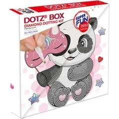 DIAMOND DOTZ DIAMOND DOTZ PANDA CORN DOTZ BOX