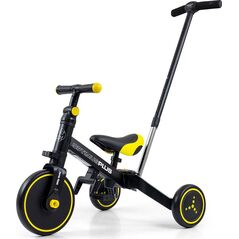 Milly Mally Rowerek Ride On - Bike 4w1 OPTIMUS PLUS Black