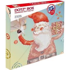 DIAMOND DOTZ DIAMOND DOTZ DOTZ BOX SANTA CHEER