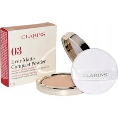 Clarins CLARINS EVER MATTE COMPACT POWDER 03 LIGHT MEDIUM