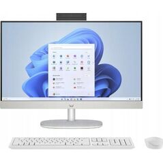 Komputer HP AiO HP    24-cr0242nw i7-1335U/23.8" FHD IPS/16GB/SSD 512GB/keyboard+mouse/W11 white