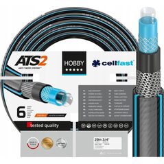 Cellfast CELLFAST WĄŻ OGRODOWY HOBBY ATS2 ROZMIAR: 3/4" DŁUGOŚĆ: 20 m 13256410 5907512607411