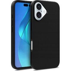 Hurtel Etui Multiple Color Wheat Bran Case na iPhone 16 - czarne 13921399 5907769362958