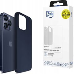 3MK Apple iPhone 15 Pro - 3mk Silicone Case Dark Navy 14113069 5903108583077