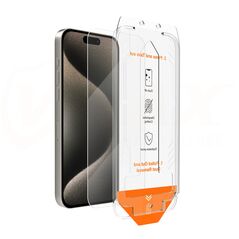 Vmax tempered glass easy install 2,5D Normal Glass for iPhone 16 Plus 6,7&quot; 6976757304040