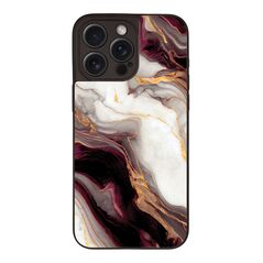 Θήκη Sonique Marble για Apple iPhone 15 Pro Max Μπορντώ 5210312070973