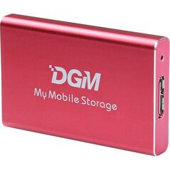 Dysk zewnętrzny SSD DGM My Mobile Storage 128GB Czerwony (MMS128RD)