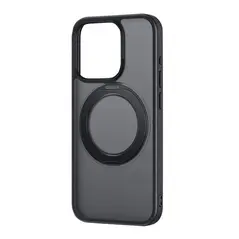 Case + tempered glass set Baseus SkyRing 360° Apple iPhone 15 (black)