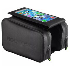 Bicycle Bag with phone holder Rockbros AS-006BK (black)