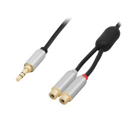 BLOW Καλώδιο Stereo Jack 3.5mm - 2xRCA M/F 15cm DM-91-240 έως 12 άτοκες Δόσεις