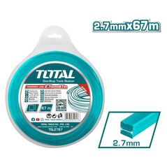 TOTAL ΜΕΣΙΝΕΖΑ ΤΕΤΡΑΓΩΝΗ 2.7mm - 67m (TSL2767) ως 12 Άτοκες Δόσεις