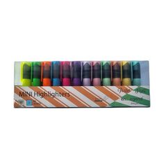 Enlegend Σετ mini Μαρκαδόροι Υπογράμμισης 12 ΧΡ Pastel & Neon (ENL-6006-12D) (ENL600612D) έως 12 άτοκες Δόσεις