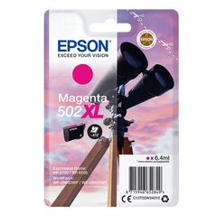 Epson Μελάνι Inkjet 502XL Magenta (C13T02W34010) (EPST02W340) έως 12 άτοκες Δόσεις