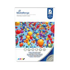 MediaRange Φωτογραφικό Χαρτί Dual Side High Glossy A4 220gr/m² για Εκτυπωτές Inkjet 50 Φύλλα (MRINK118) έως 12 άτοκες Δόσεις